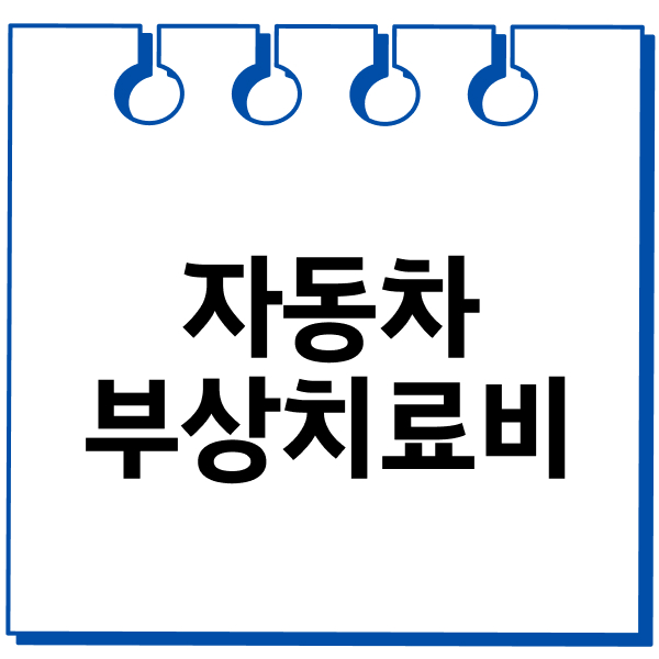 자동차부상치료비