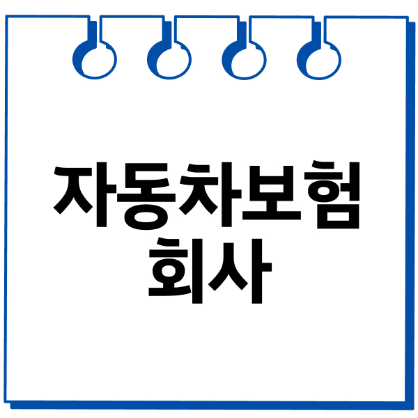 자동차보험회사