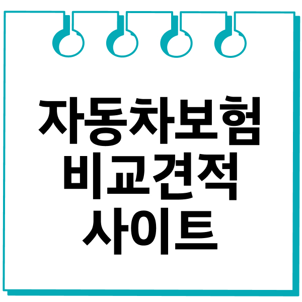 자동차보험비교견적사이트